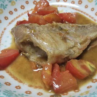 赤魚のトマトムニエル